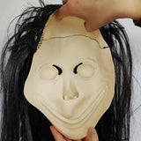 Halloween scary female ghost head mask