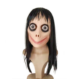 Halloween female ghost wig mask