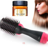 One-Step Electric Hair Dryer Comb